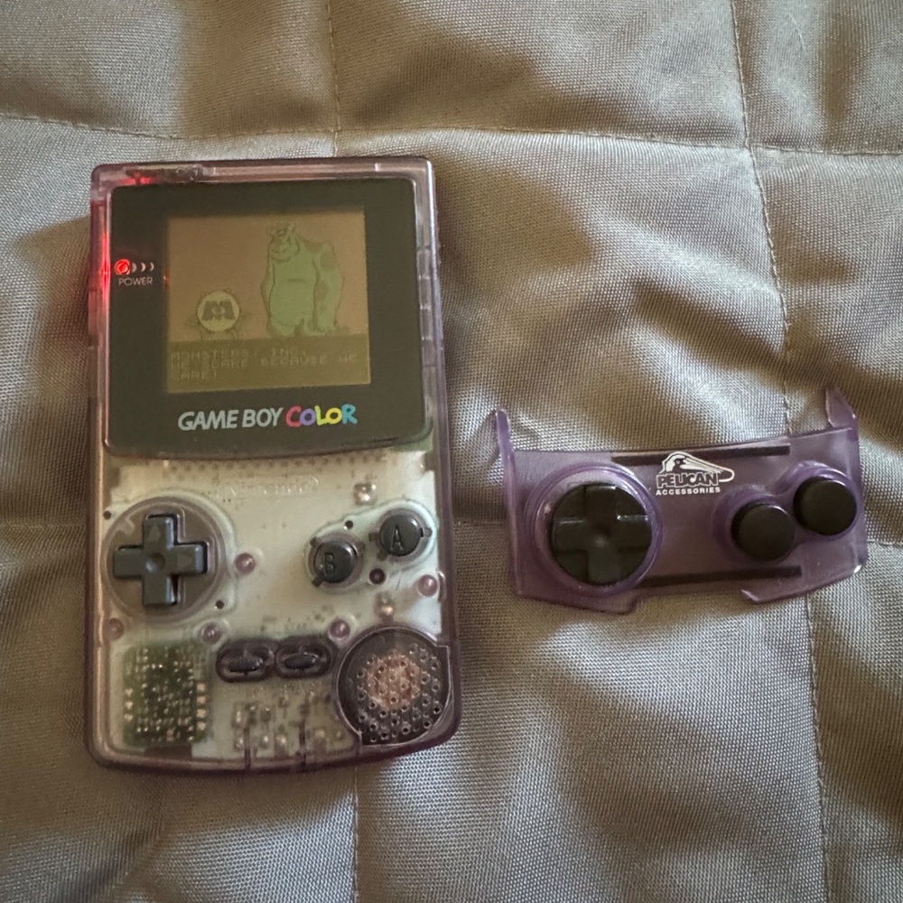 Gameboy Color: clear purple - Picture 5 of 5